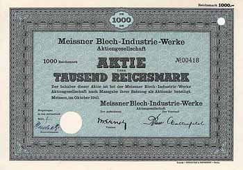 Meissner Blech-Industrie-Werke AG