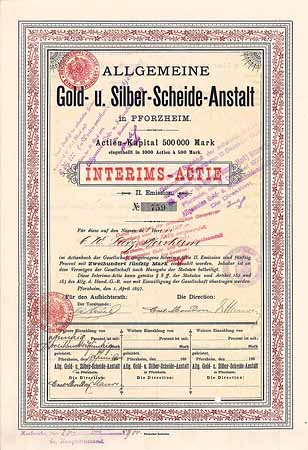 Allgemeine Gold- u. Silber-Scheide-Anstalt