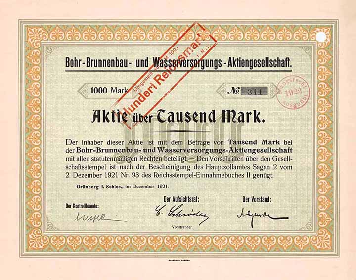 Bohr-Brunnenbau- und Wasserversorgungs-AG