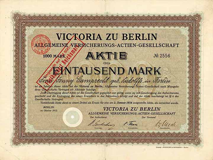 Victoria zu Berlin Allgemeine Versicherungs-AG