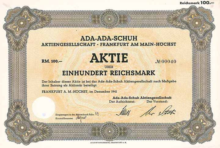 Ada-Ada-Schuh AG