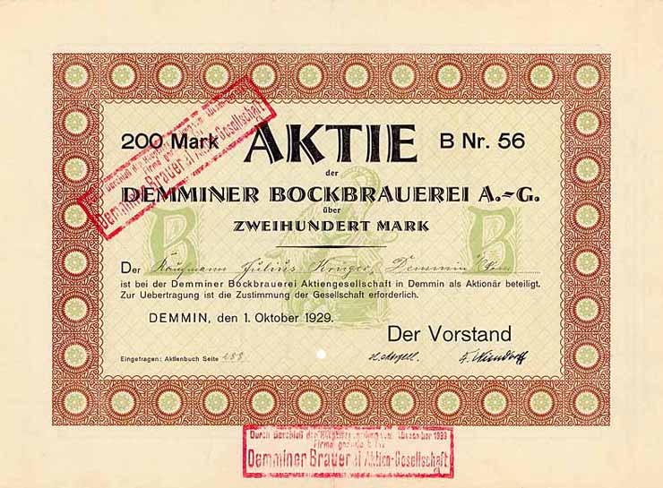 Demminer Bockbrauerei AG