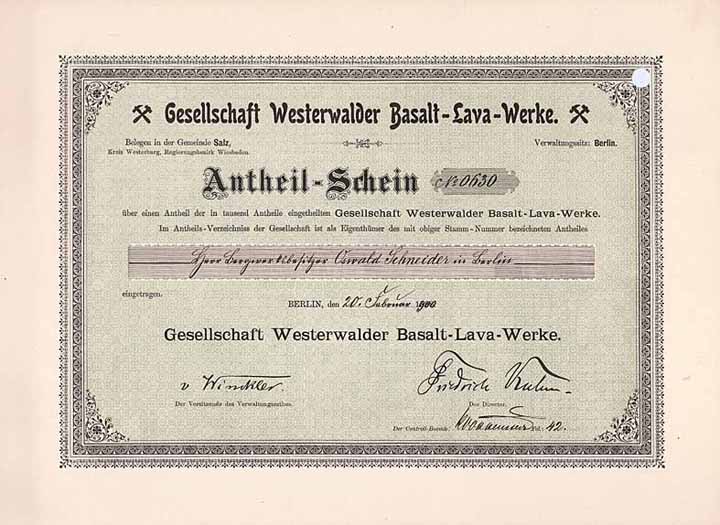 Gesellschaft Westerwalder Basalt-Lava-Werke