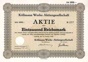 Köllmann Werke AG