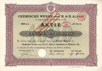 Chemische Werke vorm. H. & E. Albert