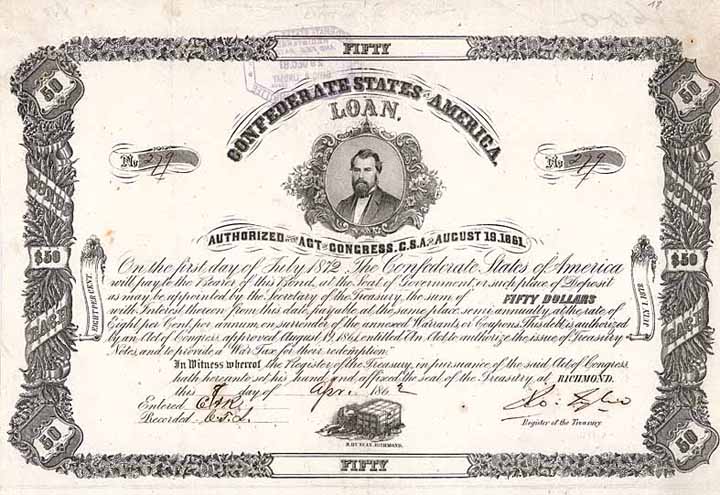 Confederate States of America, Cr. 18 (R6) - Ball 71 (R5-)