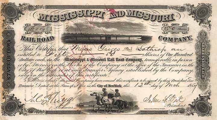 Mississippi & Missouri Railroad