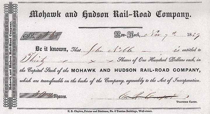 Mohawk & Hudson Railroad