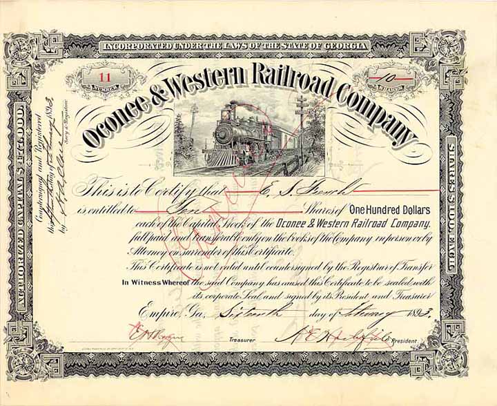 Oconee & Western Railroad