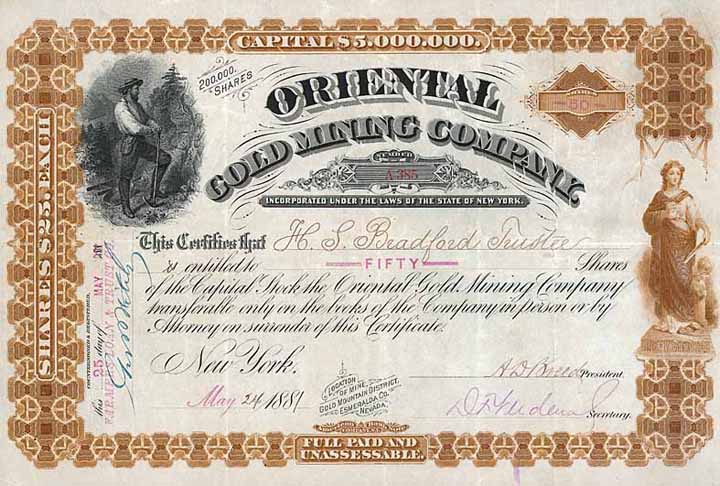 Oriental Gold Mining Co.