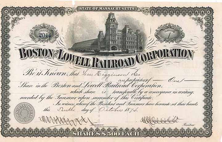 Boston & Lowell Railroad