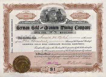 German Gold and Uranium Mining Co.