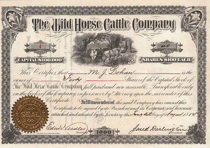 Wild Horse Cattle Co.