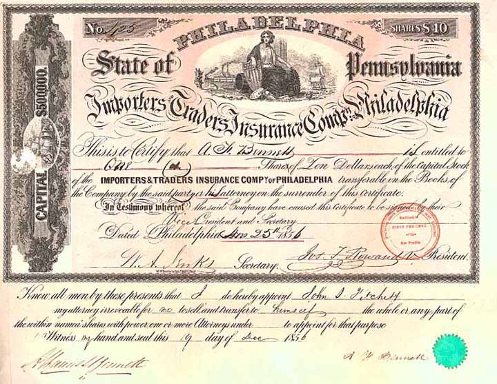 Importers and Traders Insurance Co. of Philadelphia