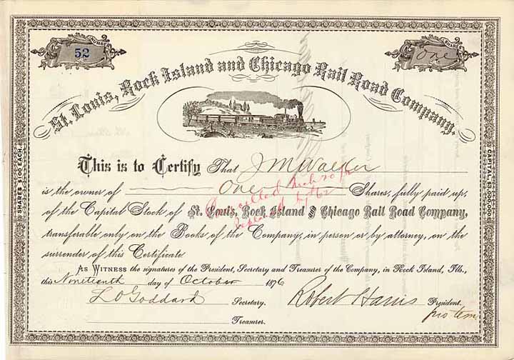 St. Louis, Rock Island & Chicago Railroad