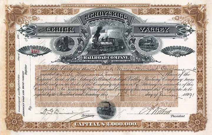 Schuylkill & Lehigh Valley Railroad