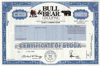Bull & Bear Group Inc.