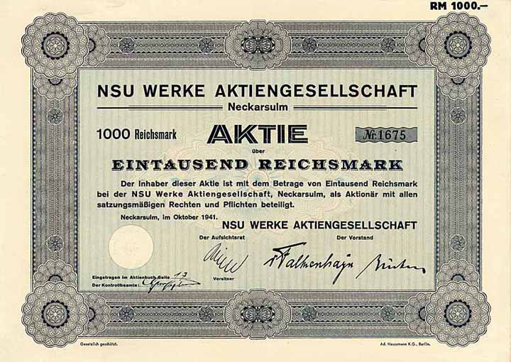 NSU Werke AG