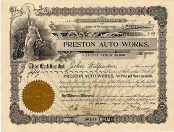 Preston Auto Works