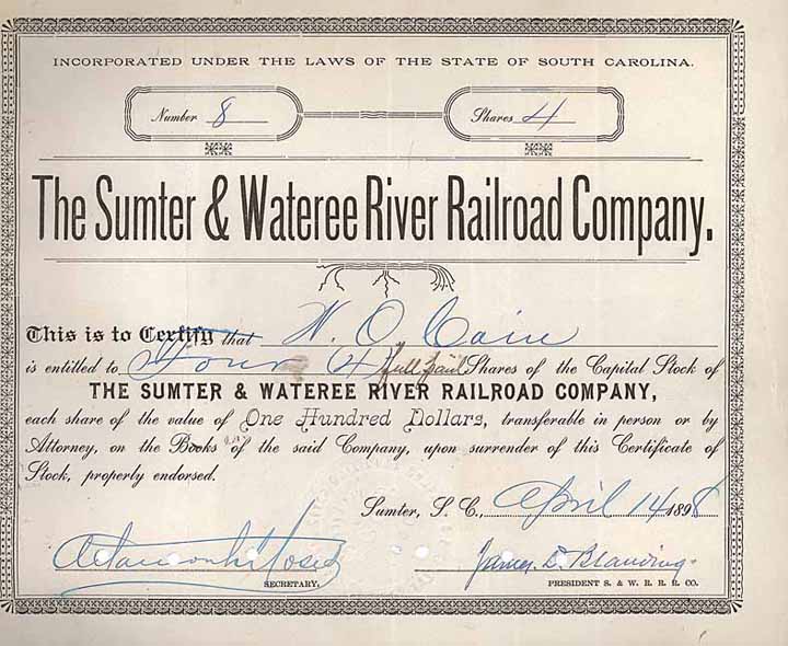 Sumter & Wateree River Railroad