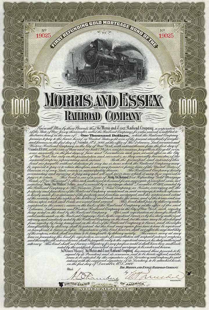 Morris & Essex Railroad