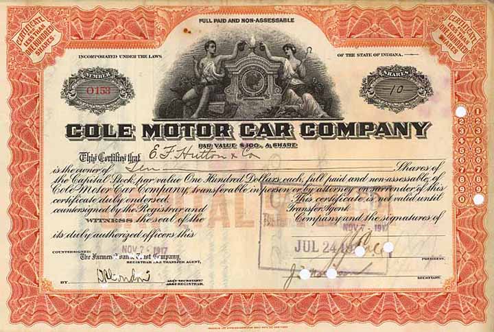 Cole Motor Car Co.