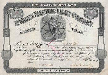 McKinney Electric Light Co.