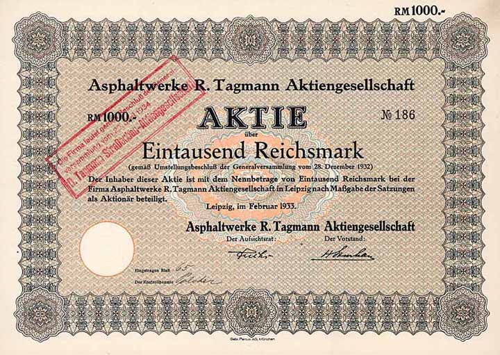 Asphaltwerke R. Tagmann AG