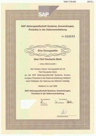 SAP AG Systeme, Anwendungen, Produkte in der Datenverarbeitung