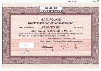 M.A.N.-Roland Druckmaschinen AG