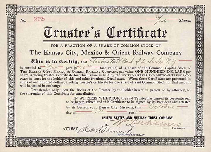 Kansas City, Mexico & Orient Railway