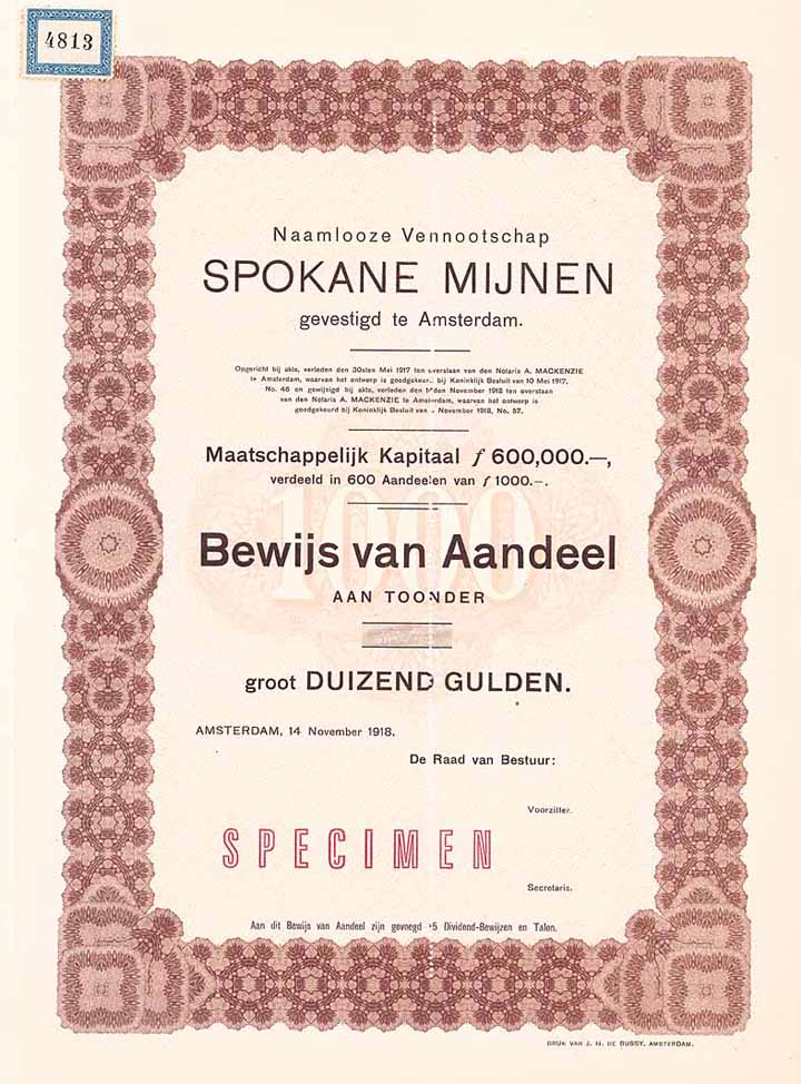 N.V. Spokane Mijnen