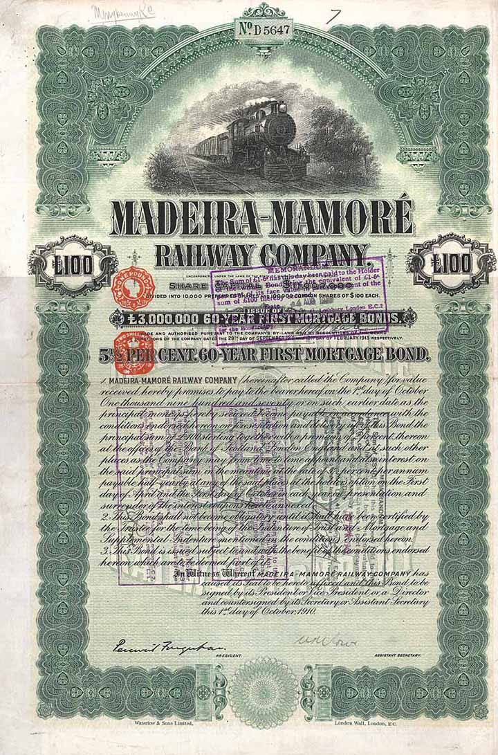 Madeira-Mamoré Railway Co.