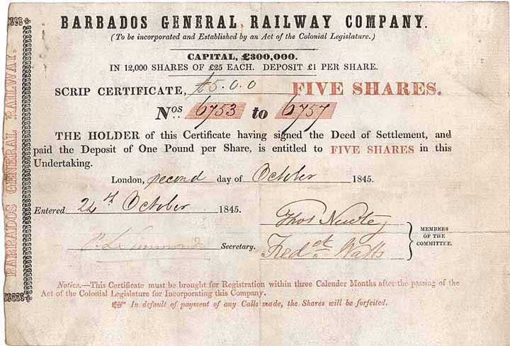 Barbados General Railway