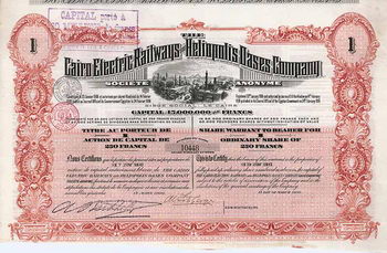 Cairo Electric Railways and Heliopolis Oases Co.