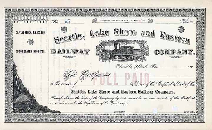 Seattle, Lake Shore & Eastern Railway