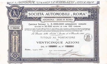 Società Automobili “ROMA” Anonima