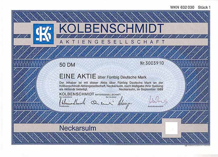 Kolbenschmidt AG