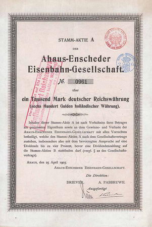 Ahaus-Enscheder Eisenbahn-Gesellschaft