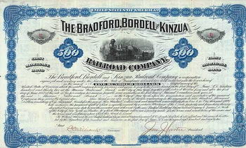 Bradford, Bordell & Kinzua Railroad