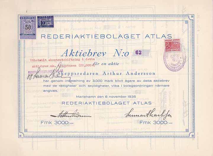 Rederiaktiebolaget Atlas