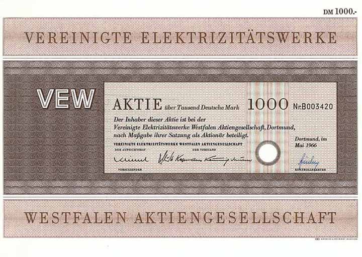 Vereinigte Elektrizitätswerke Westfalen AG