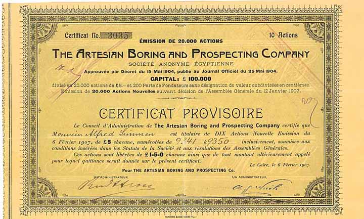 Artesian Boring and Prospecting Company