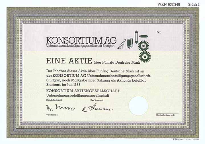 Konsortium AG Unternehmensbeteiligungsgesellschaft