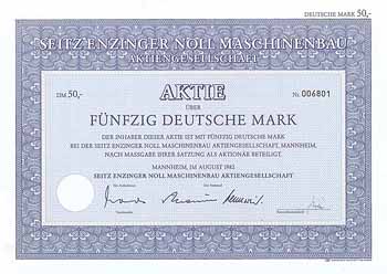 Seitz Enzinger Noll Maschinenbau AG