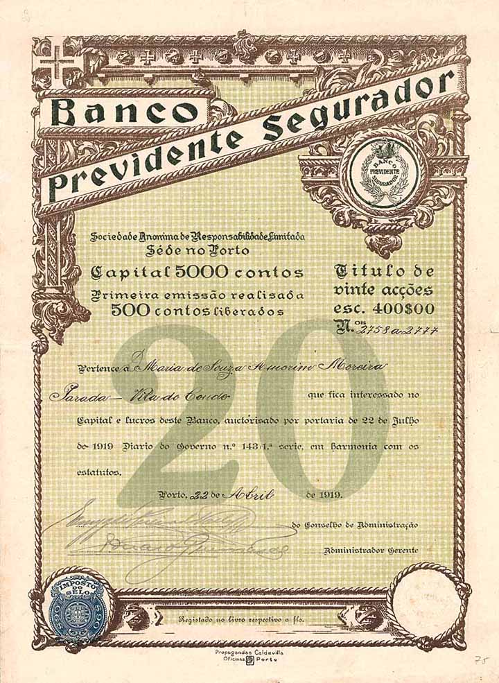 Banco Previdente Segurador