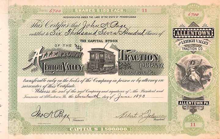 Allentown & Lehigh Valley Traction Co.