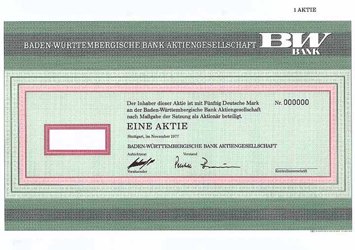 Baden-Württembergische Bank AG