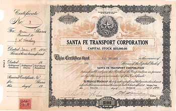 Santa Fe Transportation Corp.