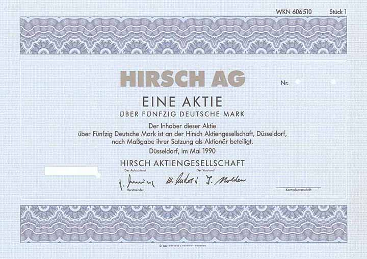 Hirsch AG